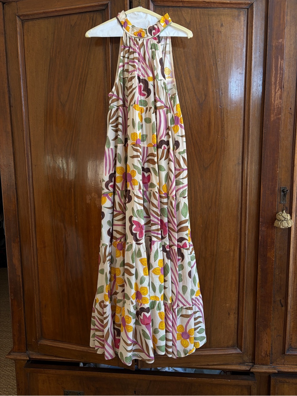 RHODE Floral Maxi Dress